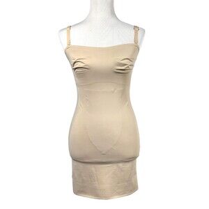 Ruby Ribbon Shape Wear dress Slip Size 38 Nude Beige Smoothing Support Capsule